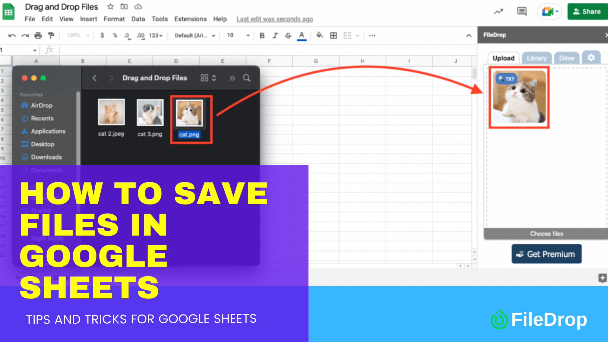 How to Save Files in Google Sheets