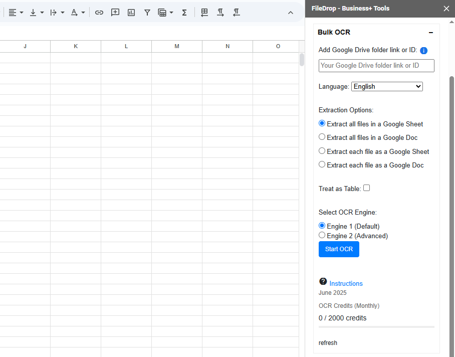 FileDrop Bulk OCR Tool