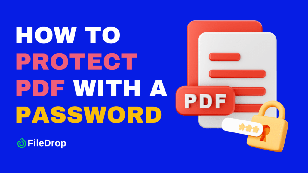Secure your PDF with a password for added protection.
