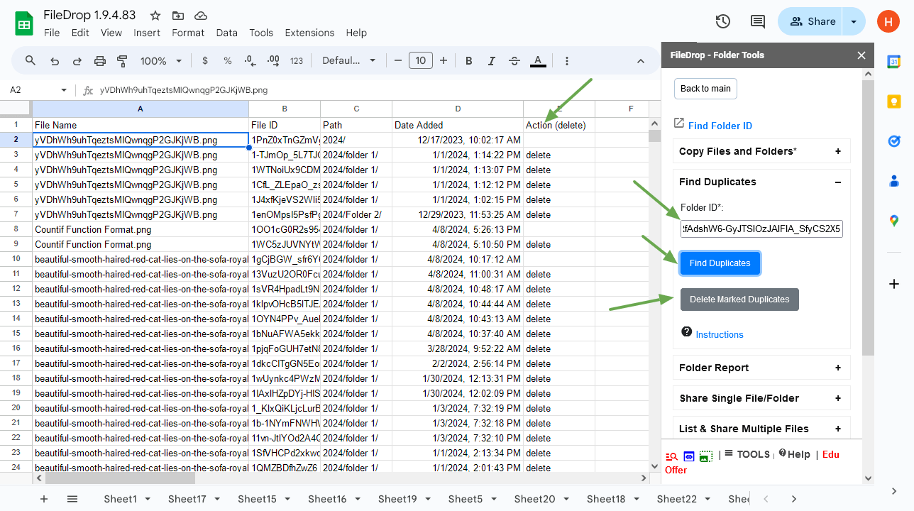 Find Duplicates - FileDrop