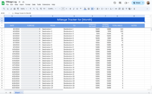 mileage tracker