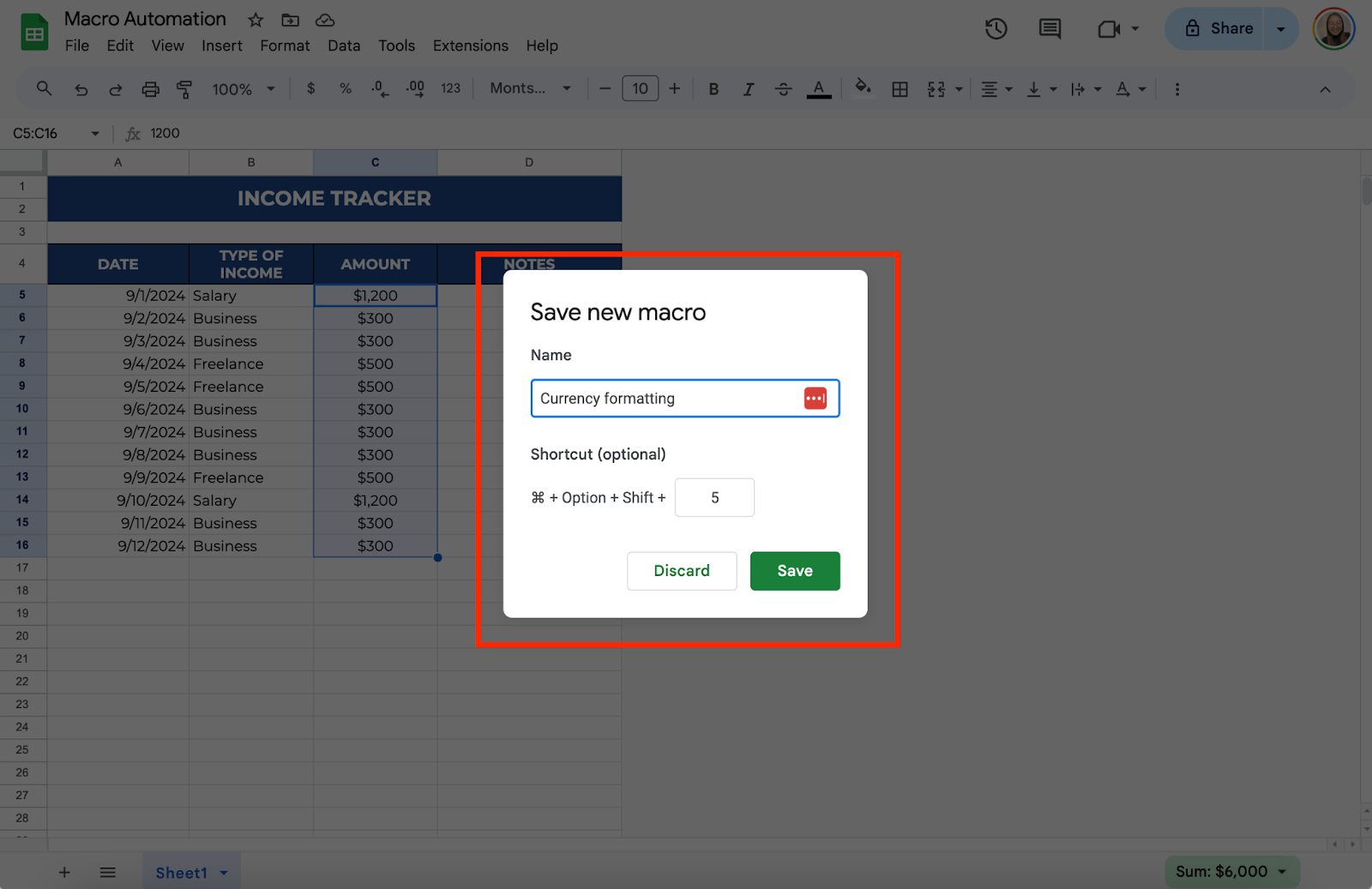 Save Your Macro