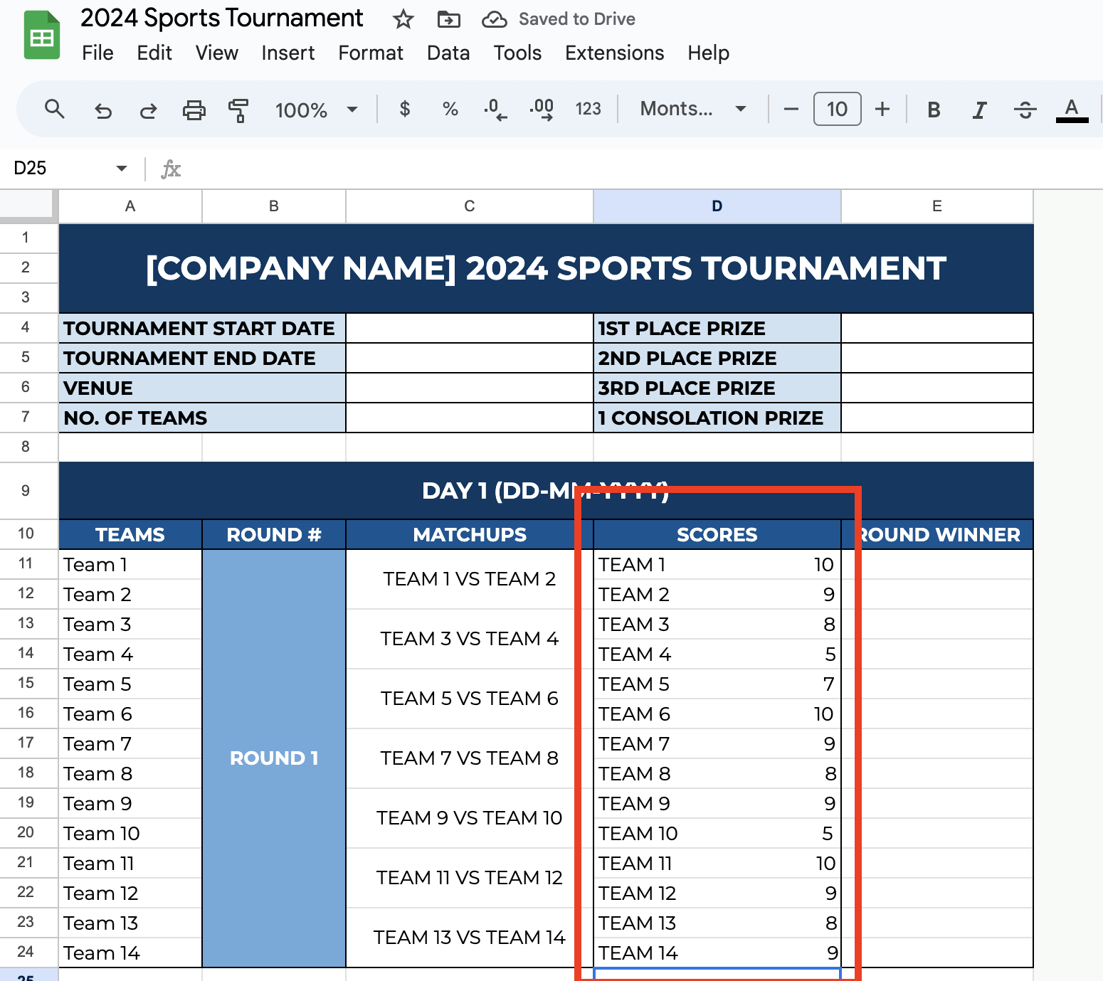 Add a Score Column