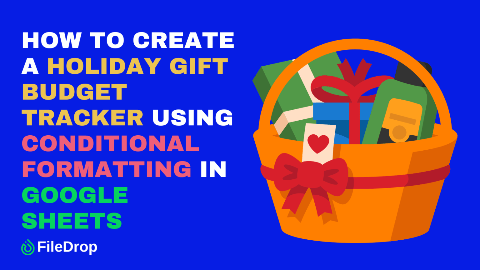 How to Create a Holiday Gift Budget Tracker Using Conditional ...