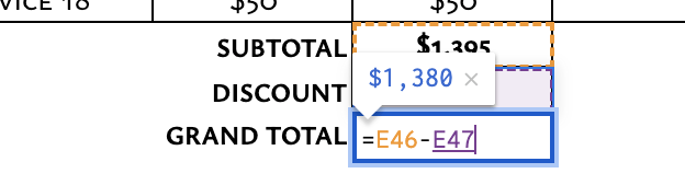 DIFFERENCE function