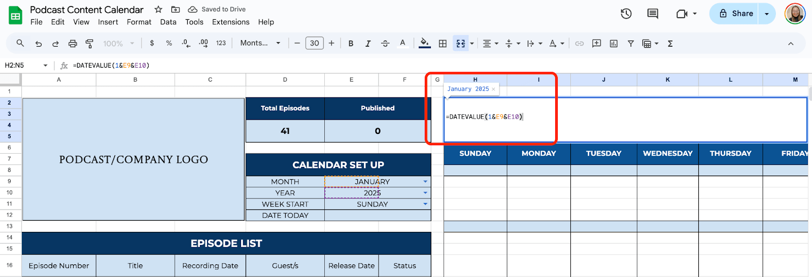 NqLB0V09fHG3DDCvFhGrtigH Add the Calendar
