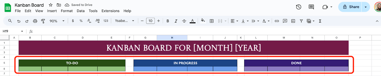 Create Your Columns