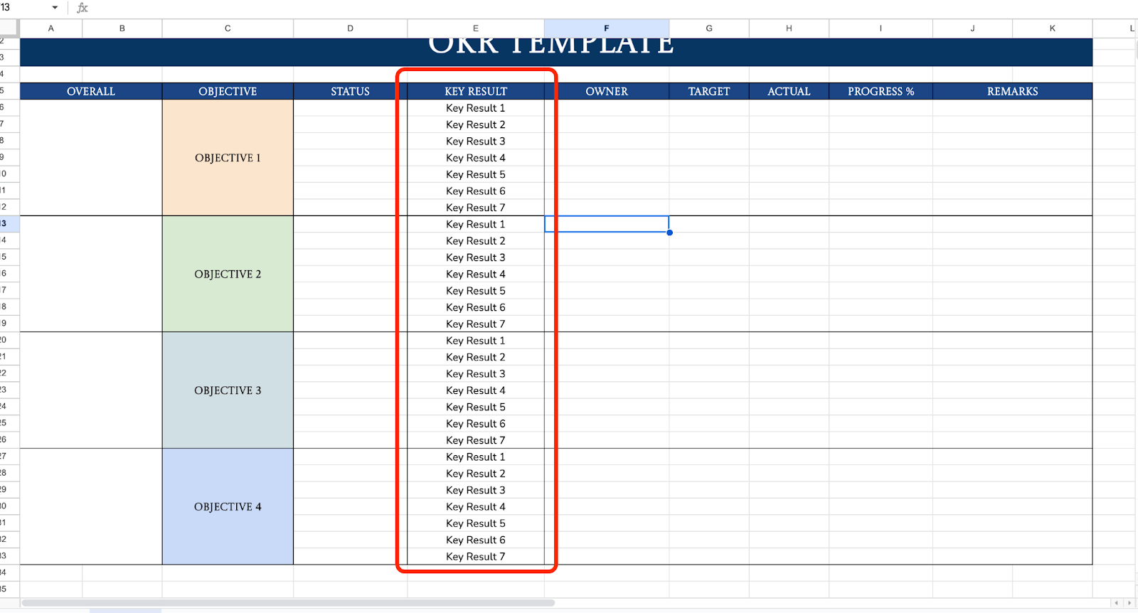Identify Key Results