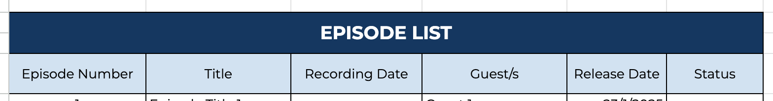 Set Up Your Task Structure