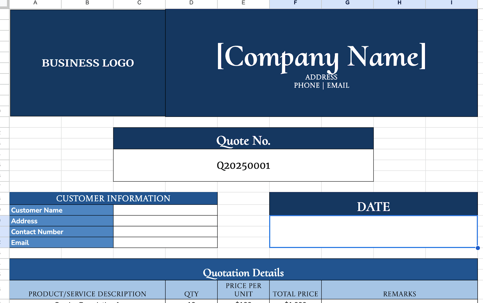Set Up the Basic Layout
