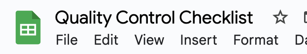 Open a New Google Sheets Document Open a New Google Sheets Document