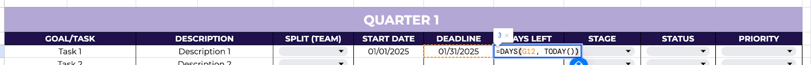 Calculate Due Alerts