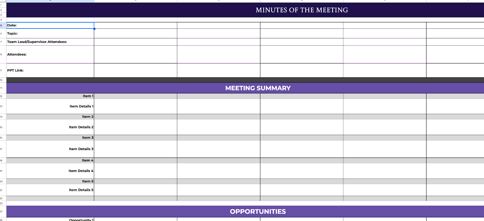 Create a Simple Header