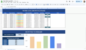 Team Work Log 2025