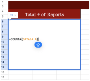 Add a Simple COUNTIF Formula