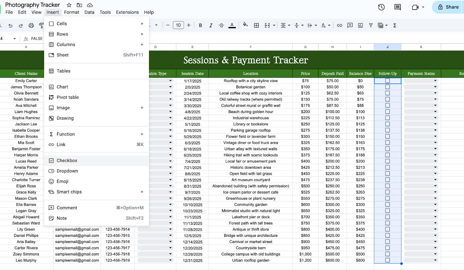 Add a Checkbox for Follow Ups Add a Checkbox for Follow-Ups