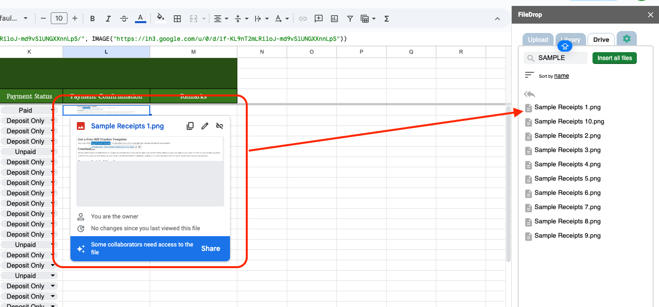 upload the receipt upload the receipt