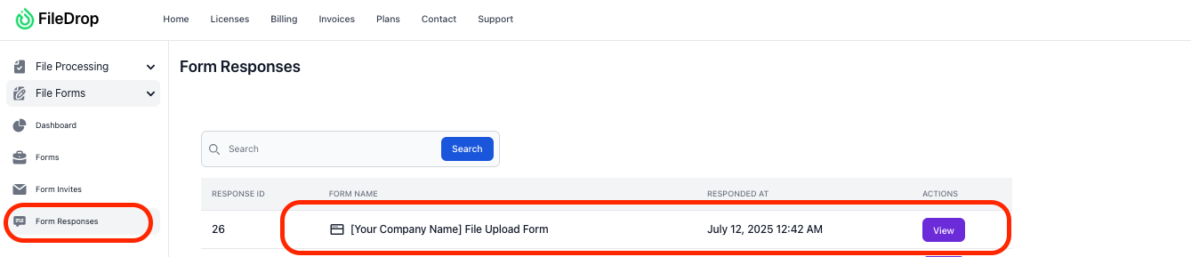 Form Responses