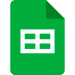 google sheets icon