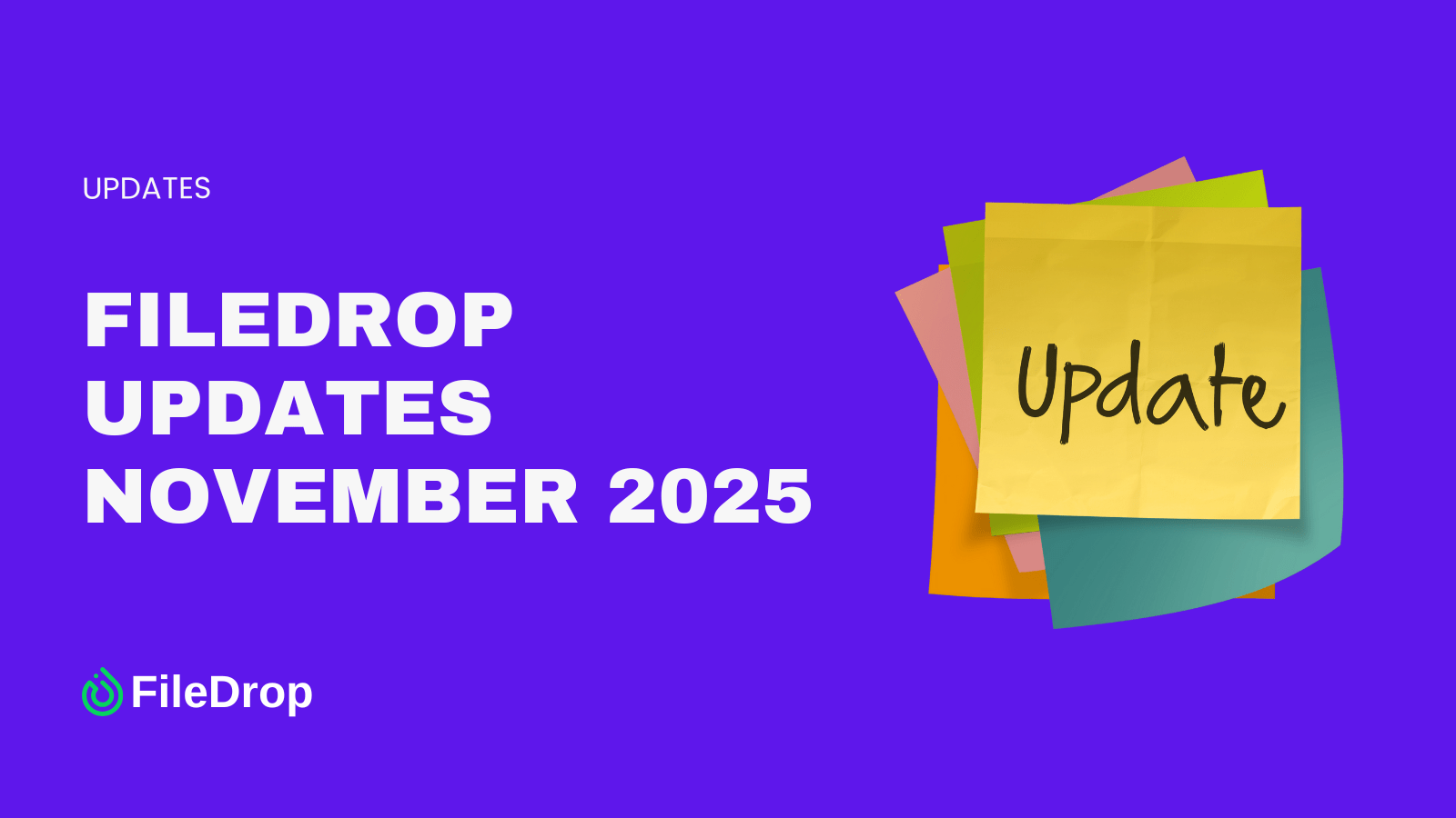 2 Free Tools, New Articles and FileDrop Updates - FileDrop