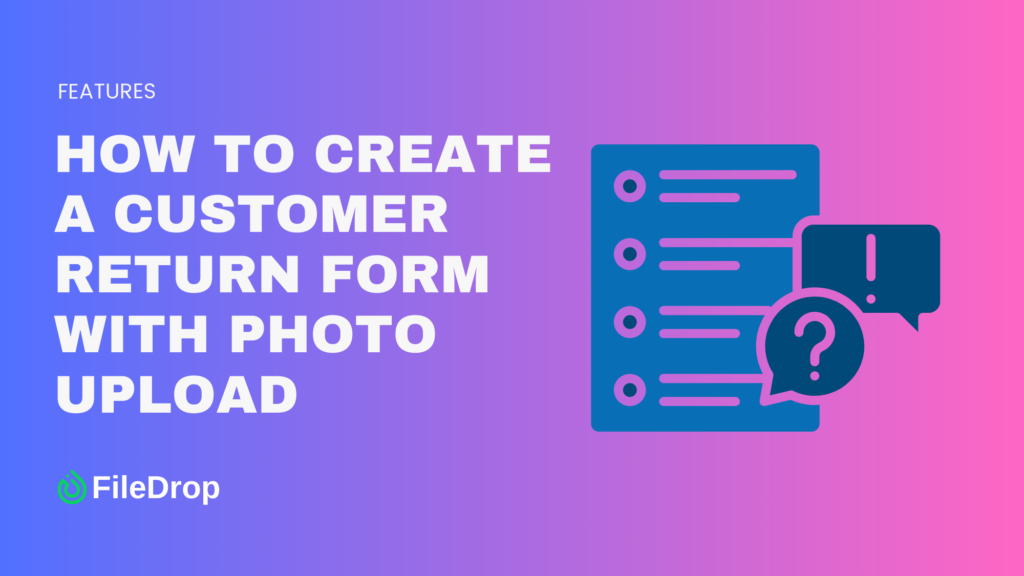 create customer return form