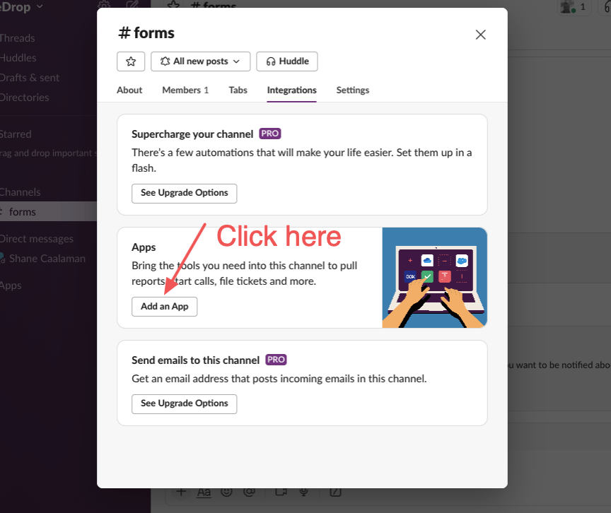 slack settings start 2