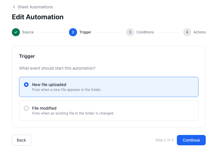 Monitor File Upload Automation